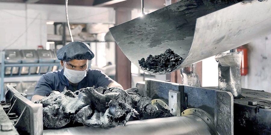 In-house rubber compounding